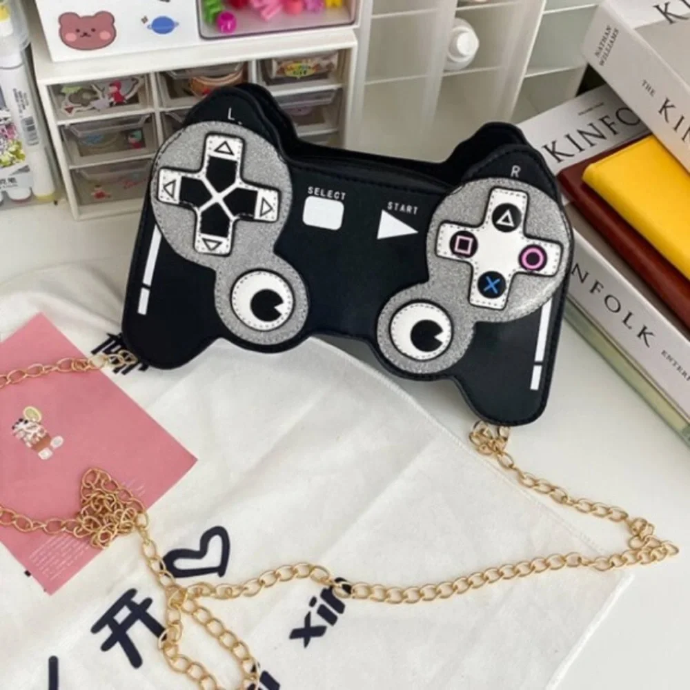 Game Control Leather CrossBody Purse/Bag. A Purse A Man Would Wear BLUE 😂🥰❤️💯👜
